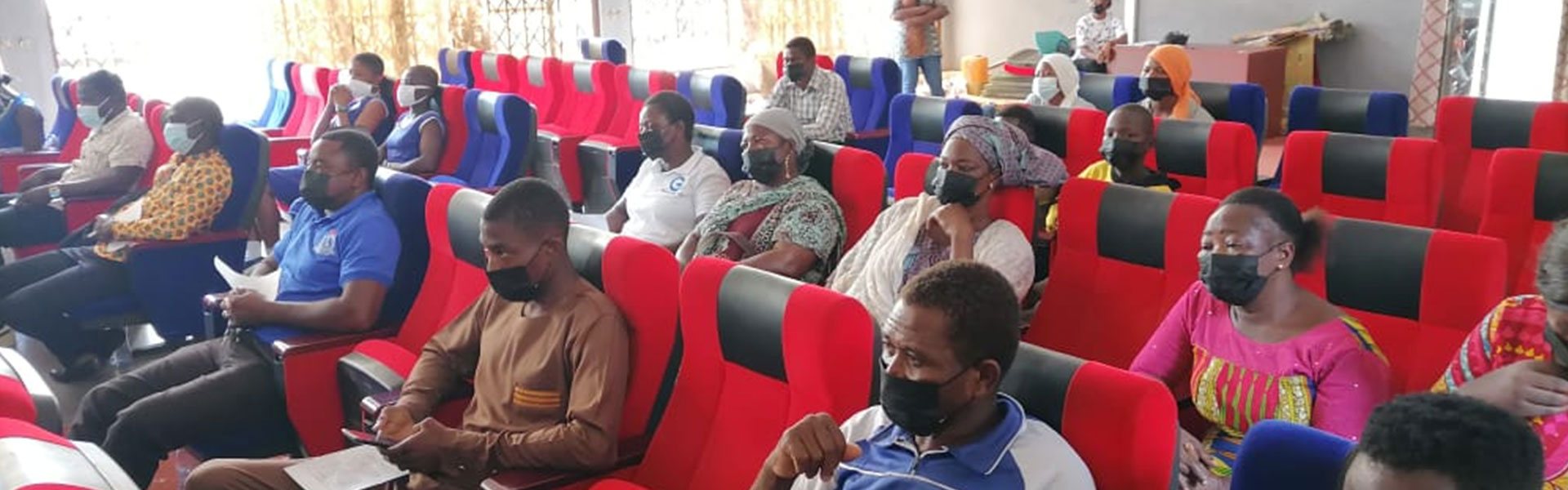 A cross section of participants at the public lectures on peacebuilding